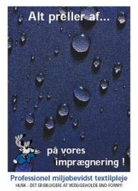 Alt preller af på vores imprægnering